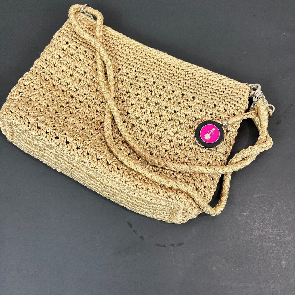 Women's The Sak Beige Cross body zippered Bag